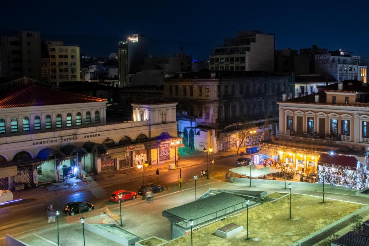 Ferienwohnung Mosaics Studio Apt In The Central Market Of Athen Exterior foto