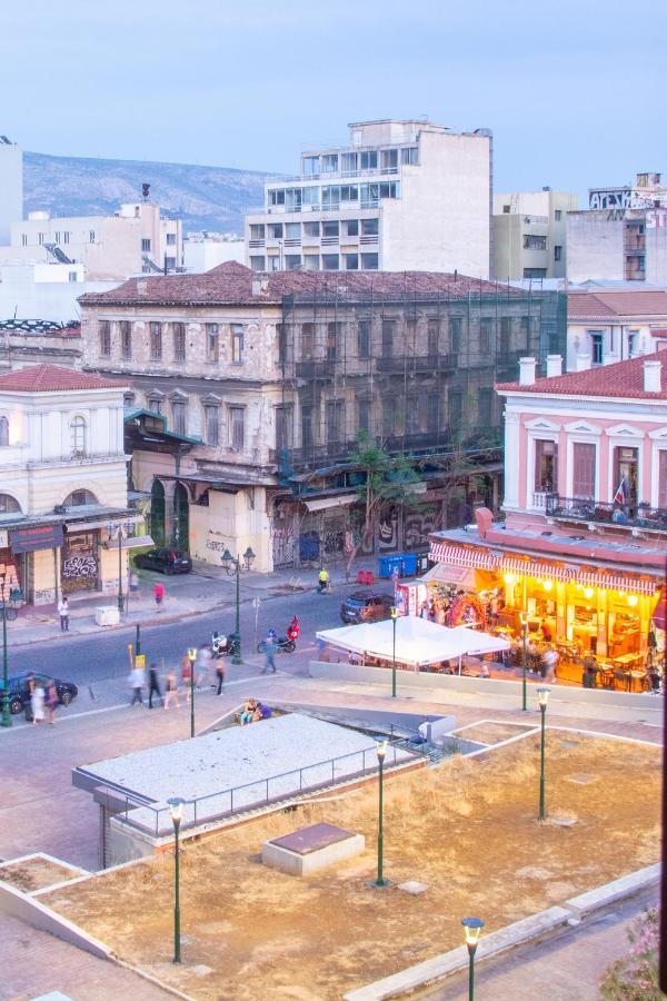 Ferienwohnung Mosaics Studio Apt In The Central Market Of Athen Exterior foto