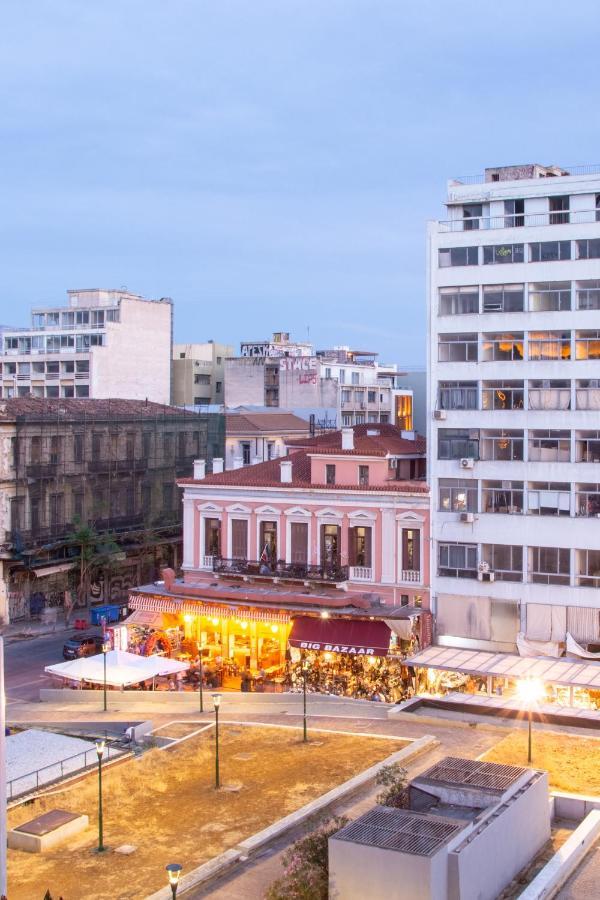 Ferienwohnung Mosaics Studio Apt In The Central Market Of Athen Exterior foto